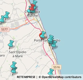 Mappa Via Luigi Settembrini, 63821 Porto Sant'Elpidio FM, Italia (5.47071)