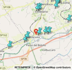 Mappa Macerata, 62100 Sforzacosta MC, Italia (3.2325)