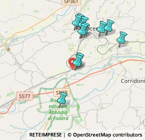 Mappa Macerata, 62100 Sforzacosta MC, Italia (3.75091)