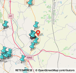 Mappa Unnamed Road, 52045 Foiano della Chiana AR, Italia (5.2095)