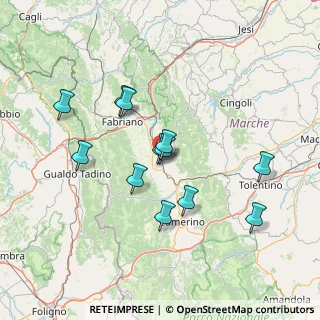 Mappa 62024 Matelica MC, Italia (13.34583)