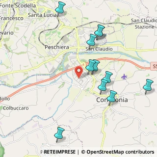 Mappa Via della Meccanica, 62014 Corridonia MC, Italia (2.25273)