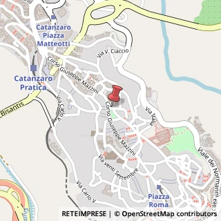 Mappa Piazza Antonio Serravalle,  17, 88100 Catanzaro, Catanzaro (Calabria)