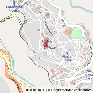 Mappa Via Maddalena, 12, 88100 Catanzaro, Catanzaro (Calabria)