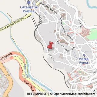 Mappa Via Carlo V, 61, 88100 Catanzaro, Catanzaro (Calabria)
