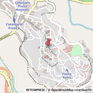 Mappa Corso Giuseppe Mazzini,  2, 88100 Catanzaro, Catanzaro (Calabria)