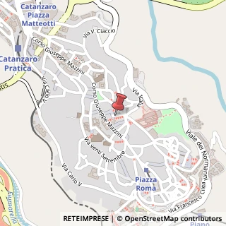Mappa Salita Giuseppe Mazzini, 161, 88100 Catanzaro, Catanzaro (Calabria)