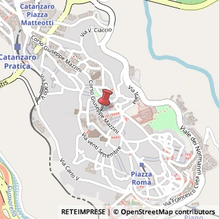 Mappa Corso Giuseppe Mazzini, 166, 88100 Catanzaro, Catanzaro (Calabria)