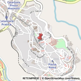 Mappa Salita Giuseppe Mazzini, 88100 Catanzaro CZ, Italia, 88100 Catanzaro, Catanzaro (Calabria)