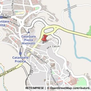 Mappa Via acri francesco, 88100 Catanzaro, Catanzaro (Calabria)
