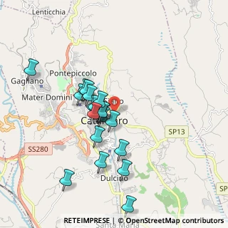 Mappa Via dei Tulipani, 88100 Siano CZ, Italia (1.7325)