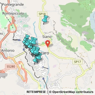 Mappa Via dei Tulipani, 88100 Siano CZ, Italia (0.964)