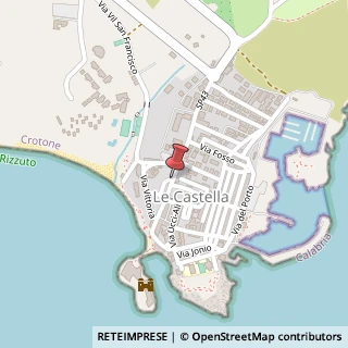 Mappa Via Duomo, 48, 88841 Le Castella KR, Italia, 88841 Isola di Capo Rizzuto, Crotone (Calabria)