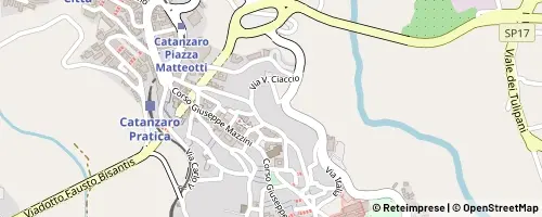 Mappa Catanzaro