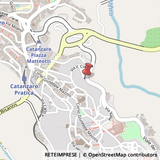 Mappa Via D. Milelli, 6, 88100 Catanzaro, Catanzaro (Calabria)