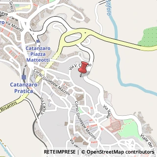Mappa Gradoni Ospedale Civile, 4, 88100 Catanzaro, Catanzaro (Calabria)