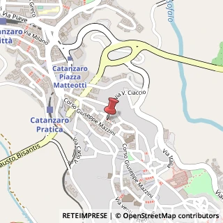 Mappa Via San Nicola, 8, 88100 Catanzaro, Catanzaro (Calabria)