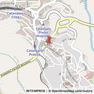 Mappa Discesa Giuseppe Poerio, 8, 88100 Catanzaro, Catanzaro (Calabria)