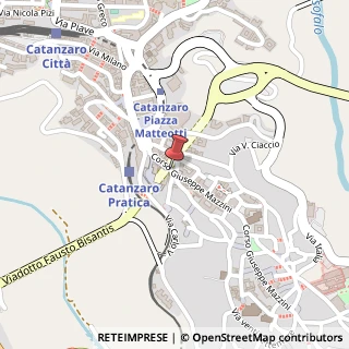 Mappa Corso Giuseppe Mazzini, 32, 88100 Catanzaro, Catanzaro (Calabria)
