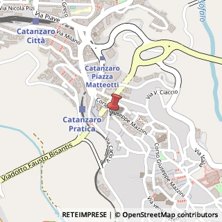 Mappa Via Roma, 50, 88100 Catanzaro, Catanzaro (Calabria)