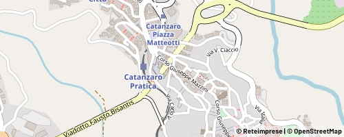 Mappa Catanzaro