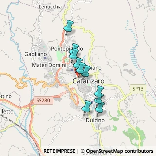 Mappa Via S. Giorgio, 88100 Catanzaro CZ, Italia (1.35545)