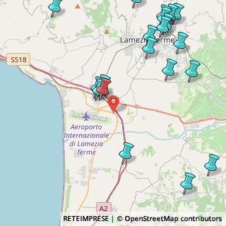 Mappa Località Pullo Ss 18 km 377, 88046 Lamezia Terme CZ, Italia (6.4185)