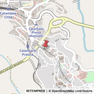Mappa Corso Giuseppe Mazzini, 31, 88100 Catanzaro, Catanzaro (Calabria)