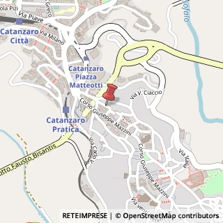 Mappa Via San Giorgio,  3, 88100 Catanzaro, Catanzaro (Calabria)