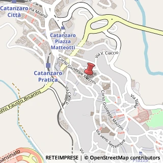 Mappa Corso Giuseppe Mazzini, 88100 Catanzaro CZ, Italia, 88100 Catanzaro, Catanzaro (Calabria)