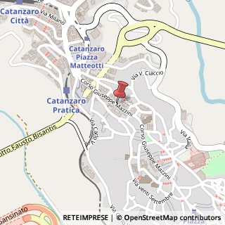 Mappa Via Francesco Spasari, 1, 88100 Catanzaro, Catanzaro (Calabria)