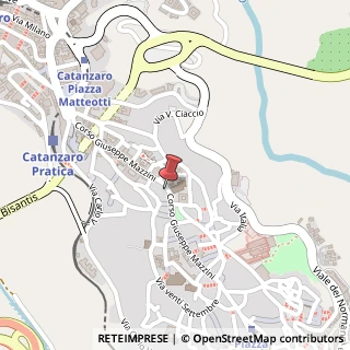 Mappa Corso Giuseppe Mazzini, 85, 88100 Catanzaro, Catanzaro (Calabria)