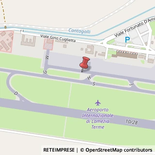 Mappa Aeroporto di Lamezia Terme 
