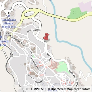Mappa Via Domenico Milelli,  26, 88100 Catanzaro, Catanzaro (Calabria)