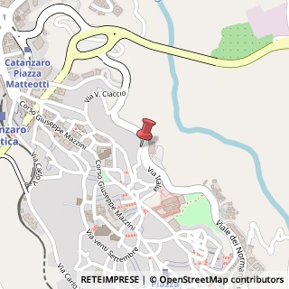 Mappa Via Italia,  79, 88100 Catanzaro, Catanzaro (Calabria)