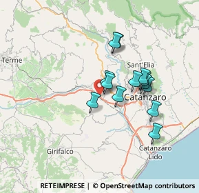 Mappa E848, 88040 Marcellinara CZ, Italia (6.19462)