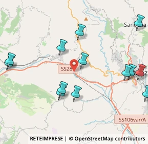 Mappa E848, 88040 Marcellinara CZ, Italia (5.75071)