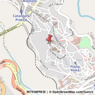 Mappa Via XX Settembre, 22, 88100 Catanzaro, Catanzaro (Calabria)