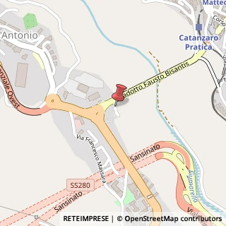 Mappa Via Gabriele Barrio, 27, 88100 Catanzaro, Catanzaro (Calabria)