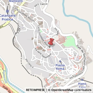 Mappa Corso Giuseppe Mazzini, 213, 88100 Catanzaro, Catanzaro (Calabria)