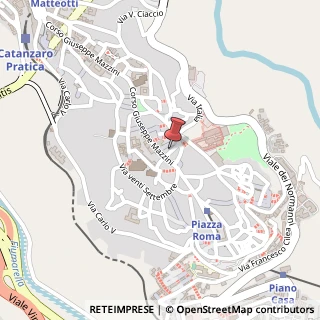 Mappa Salita Prima del Rosario,  28, 88100 Catanzaro, Catanzaro (Calabria)