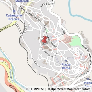 Mappa Piazza Duomo, 5, 88100 Catanzaro, Catanzaro (Calabria)