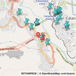 Mappa Via Francesco Massara, 88100 Catanzaro CZ, Italia (0.6685)