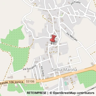 Mappa Via frischia, 88050 Sellia Marina, Catanzaro (Calabria)