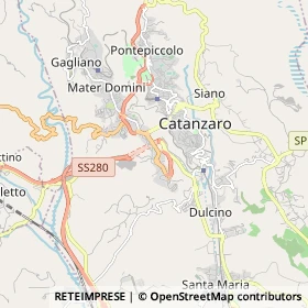 Mappa Catanzaro