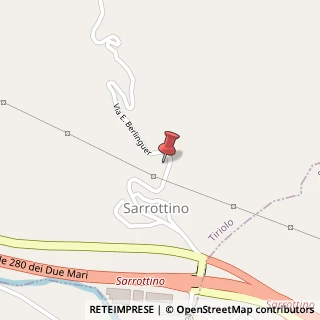 Mappa 88056 Sarrottino CZ, Italia, 88056 Tiriolo, Catanzaro (Calabria)
