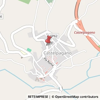 Mappa Via Roma, 70, 82024 Castelpagano, Benevento (Campania)