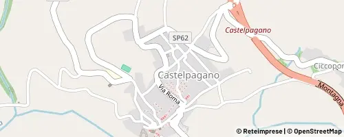 Mappa Castelpagano