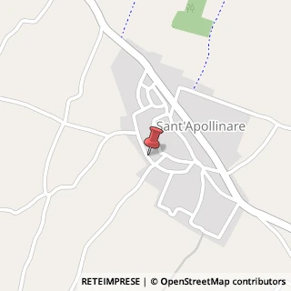 Mappa Via cavalieri di vittorio veneto 1, 03048 Sant'Apollinare, Frosinone (Lazio)