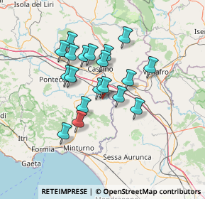 Mappa Via Puzzelle, 03048 Sant'Apollinare FR, Italia (11.81895)